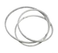 Yelvera Cinghia di trasmissione per trattori da prato Craftsman LTX1045 LTX1046 LTX1046VT 46 Deck di ricambio per trattori da prato per numeri di parte 954 04219 754 04219 (grigio)