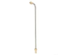 Yelvera Idropulitrice per lancia ugello angolare a tre U a 30 gradi e 90 gradi per una migliore portata ed efficienza in acciaio inox (35 cm-90)