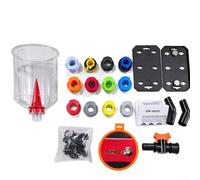Yelvera Kit imbuto olio con 18 adattatori e vassoio magnetico, per l'utilizzo con diverse aperture di riempimento dell'olio motore, compatibile con BMW e Land Rover