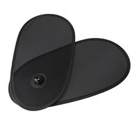 Yelvera Parasole laterale in nylon girevole per auto, design regolabile, fornisce protezione dalla luce solare mantenendo una chiara vista laterale nei veicoli