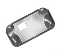 Yelvera Per Anbernic RG476H Custodia specifica per TPU resistente agli urti, antigraffio, strato trasparente, allineamento preciso dei pulsanti e delle porte (nero traslucido)