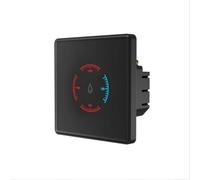 Yelvera Per Tuya WiFi Smart Boiler Switch 40A Touch Control Water Heater Switch Compatibile con Alexa e Google Assistant (nero)