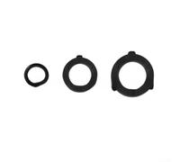 Yelvera Rondelle in gomma compatibili con raccordi per tubi da giardino da 3/4 pollici e 6 pollici, confezione da 20 per prestazioni costanti a temperature variabili (6 bianchi)