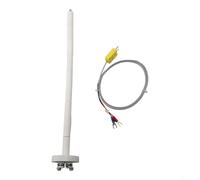 Yelvera Sonda termocoppia tipo K con connettore staccabile compatibile con termometri digitali e regolatori di temperatura fino a 2372 F 1300 C (300 mm)