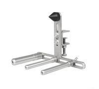 Yelvera Staffa di riparazione dello strumento a fiato con il supporto regolabile per la lucidatura dei tubi della tromba e del trombone facendo uso del materiale d'acciaio