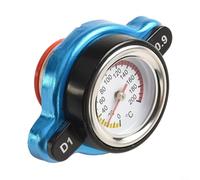 Yelvera Tappo del radiatore di pressione con il manometro 0 9BAR di temperatura per i sistemi di raffreddamento ad acqua con corpo e guarnizione di alluminio