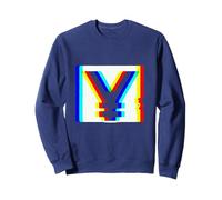 Yen Segno Giapponese Glitch Art Techno Rave EDM Felpa