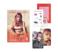 YENA - 3rd Mini Album [Good Morning] (PLVE - Good Morning Ver.) Out Box + Image Card + Photocard Sticker + PET Photocard Holder Kering + 2 Extra Photocards