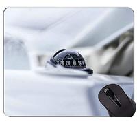 YENDOSTEEN Bussola Tappetino da Gioco in Gomma Antiscivolo, Tappetino per mappe antiche e Tappetino per Mouse Bussola terrestre con Bordi cuciti