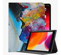 YENDOSTEEN Cover Custodia Compatibile con iPad 9.7 2018 6a Generazione/2017 iPad 5a Generazione - Smart Cover,Dipingi il vecchio colorato Cover con Auto Svegliati/Sonno