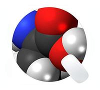 YENDOSTEEN Dna Bases Chimica Biochimica Biotecnologia Scienza Tappetini per Mouse Rotondi, Tappetino per Mouse Rotondo Aminocyclopropane con Bordo Cucito