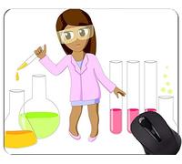 YENDOSTEEN Grandi tappetini per Mouse di Scienza di Chimica su Misura, Tappetino per Mouse dell'ufficio di Chimica