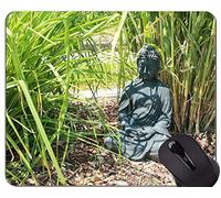 YENDOSTEEN Il Tappetino per Mouse di Gioco di Citazioni di Vita, Buddha Oggi Non Cammina, dovrà Eseguire Tomorrow Mouse Pads