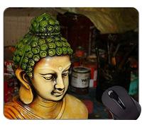 YENDOSTEEN Il Tappetino per Mouse di Gioco Life Quotes, Buddha Character è la Prima e L'Ultima Parola del Successo