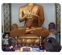 YENDOSTEEN Il Tappetino per Mouse di Gioco Life Quotes, Buddha Character è la Prima e L'Ultima Parola del Successo