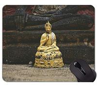 YENDOSTEEN La Vita Muta Il Tappetino per Mouse di Gioco su ordinazione, Un Giorno Antico, Non è Stato Ancora capace di Venire Mouse Pad con Il Bordo Cucito