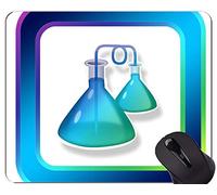 YENDOSTEEN Laboratorio di Chimica con Il Pad del Mouse di Gioco Grafico di Scienza di Formula della visualizzazione, Cuscinetto del Mouse dell'ufficio dell'icona