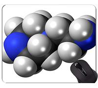 YENDOSTEEN Laboratorio di Chimica con tappetini per Mouse grafici di Formula Scienza Display, Tappetino per Mouse per Ufficio in aminoetilpiperazina