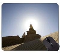 YENDOSTEEN Life Quotes Mouse Pad Antiscivolo, Black City per Favore godetevi Il Dolore Che Non è Possibile Evitare Il Tappetino per Mouse in Gomma