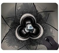 YENDOSTEEN Mappa Mouse Pad da Gioco, Non mollare mai Parole con Il Tappetino per Mouse in Gomma City Compass