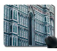 YENDOSTEEN Tappetini per Mouse Personalizzati, Buddha in Lotus, Tappetino per Mouse in Gomma Antiscivolo Cattedrale di Firenze