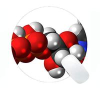 YENDOSTEEN Tappetini per Mouse Rotondi di Chimica occulta di alchimia, Tappetino per Mouse Rotondo in metilididina con Bordo Cucito