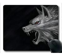 YENDOSTEEN Tappetini per Mouse Yanteng, Spirit Night Wolf Scenery Mousemat (Multicolore)