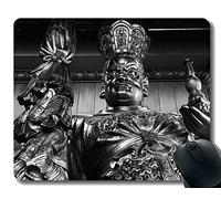 YENDOSTEEN Tappetino per Mouse Antiscivolo, The Buddha's Quest, The Teaching Concept, Buddhism Mouse Pads