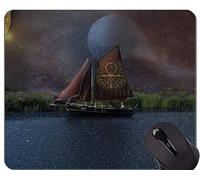 YENDOSTEEN Tappetino per Mouse con Bussola, tappetini per mappe antiche e tappetini per Mouse terrestri