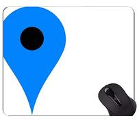 YENDOSTEEN Tappetino per Mouse da Gioco Bussola Personalizzato, Tappetino per Mouse con Mappa Antica dei fiumi e Tappetino di Gomma