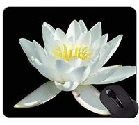 YENDOSTEEN Tappetino per Mouse da Gioco in Gomma Antiscivolo Floreale Lotus Love - Tappetini per Mouse a Giglio d'Acqua