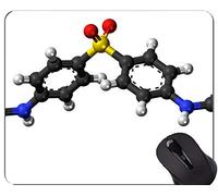 YENDOSTEEN Tappetino per Mouse da Gioco Studen di Fisica Chimica, Tappetino per Mouse Antiscivolo in Gomma aldesulfone