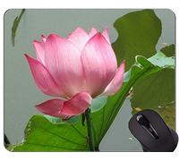 YENDOSTEEN Tappetino per Mouse Floreale Zen Lotus Flower Personalizzato - Tappetino per Mouse con Base in Gomma Antiscivolo