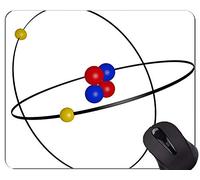 YENDOSTEEN Tappetino per Mouse Funky Chemistry Tappetino per Mouse Personalizzato in Gomma Elio