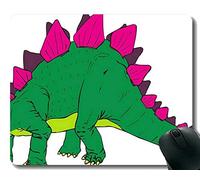 YENDOSTEEN Tappetino per Mouse Personalizzato con Tappetino per Mouse, Pad Mouse Verde Dragon con Bordi cuciti
