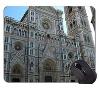 YENDOSTEEN Tappetino per Mouse Personalizzato, Tappetino per Mouse in Gomma Raffigurante la Statua del Buddha di Firenze