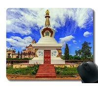 YENDOSTEEN Tappetino per Mouse Personalizzato, vedendo Il divieto, tappetini per Mouse Buddismo