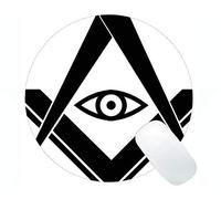 YENDOSTEEN Tappetino per Mouse Rotondo con Bussola Tappetino per Mouse Rotondo in Gomma Brother Personalizzato e Multifunzione