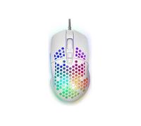 Yenkee Mouse RGB Gaming Ultra Leggero Shotgun, Bianco