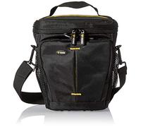 YENKEE YBC 510BK - Custodia per fotocamera SLR (M) ideale per proteggere la fotocamera SLR da danni meccanici, materiale interno: velluto, nero/arancione