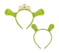 YenMzx Set di fasce per capelli con orecchie da elfo, accessori per cosplay fantasy per trasformazioni dei personaggi, feste a tema ed eventi di ruolo, collezione di copricapo resistente con due