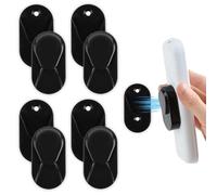 YENOVO Supporto magnetico per telecomando, montaggio a parete, senza trapano, organizer autoadesivo per TV, condizionatore d'aria e proiettore, facile da installare, contenitore anti-smarrimento (2