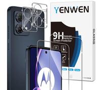 Yenwen Vetro Temperato Compatibile con Motorola Moto G84 5G, 2 Pezzi Vetro Temperato Pellicola Protettiva + 2 Pezzi Pellicola Fotocamera, Antigraffio, Durezza 9H, Senza Bolle