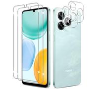Yenwen Vetro Temperato per Honor X5C Plus 4G, 2 Pezzi Glass Pellicola Protettiva + 2 Pezzi Pellicola Fotocamera Protezione, Anti Graffio, Anti-Impronte, Senza Bolle, 0,33mm Ultra Trasparente