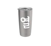 Yeol Numero dieci in Corea del Sud Hangul Corea Coreana Numero 10 Bicchiere termico in acciaio inox doppia parete