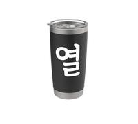 Yeol Numero dieci in Corea del Sud Hangul Corea Coreana Numero 10 Bicchiere termico in acciaio inox doppia parete