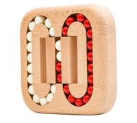 Yeory Giocattolo Puzzle di Fagioli magici, Giocattoli Spinner di Fagioli magici rotanti, Puzzle in Legno di Punta, a Rotazione del cubo Magico