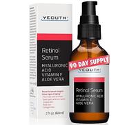 YEOUTH Retinolo Viso Siero con Acido Ialuronico e Vitamina E, Idratante Siero Viso Retinolo Notte, Skincare Adatto a Tutti i Tipi di Pelle 60ml