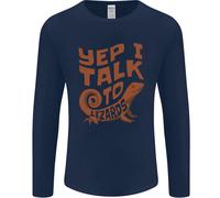 Yep I Parlare A Lucertole Camaleonti Uomo Maniche