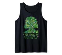 Yep, I Talk To Plants Botanical Lover Funny Gardener Canotta